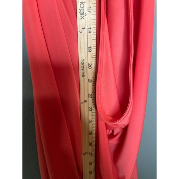 Michael Costello x REVOLVE Izzy Mini Dress Women's Medium Coral - Picture 8 of 9